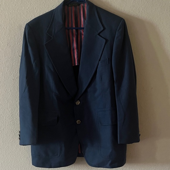 Elegant Navy Blazer for Men - Picture 1 of 1